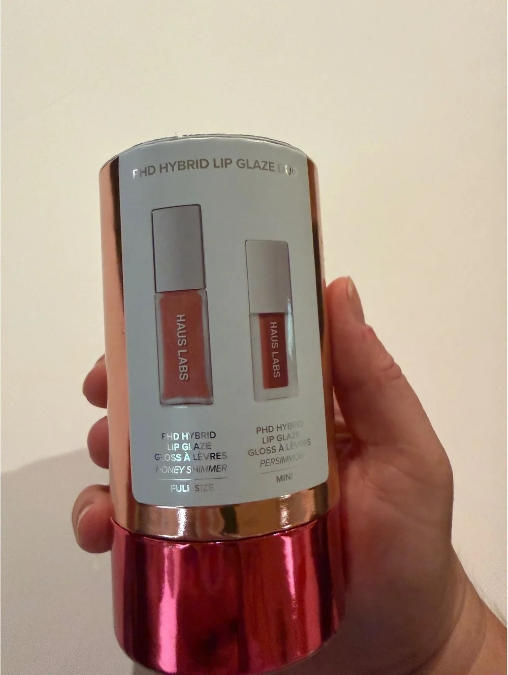 Haus Labs by Lady Gaga PhD Hybrid Innovation Plumping Lip Glaze Duo new in box